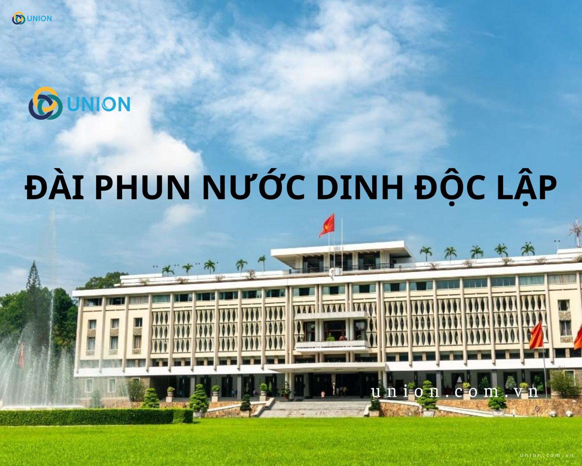 Đài phun nước Dinh Độc Lập – Biểu tượng giao thoa giữa nghệ thuật và lịch sử