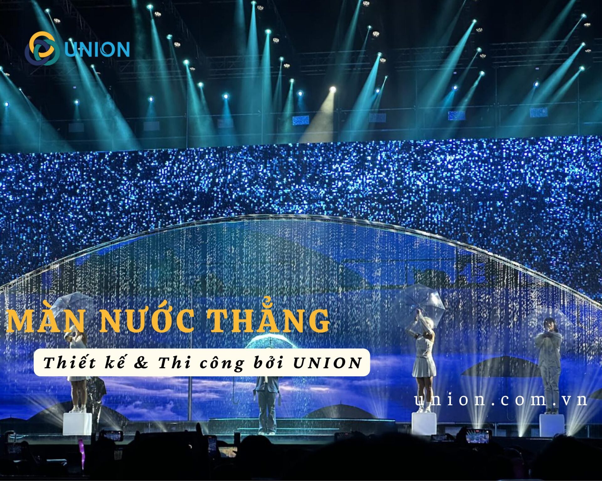 BEST Choice: Màn nước thẳng tạo điểm nhấn cảnh quan nhà hàng 2025