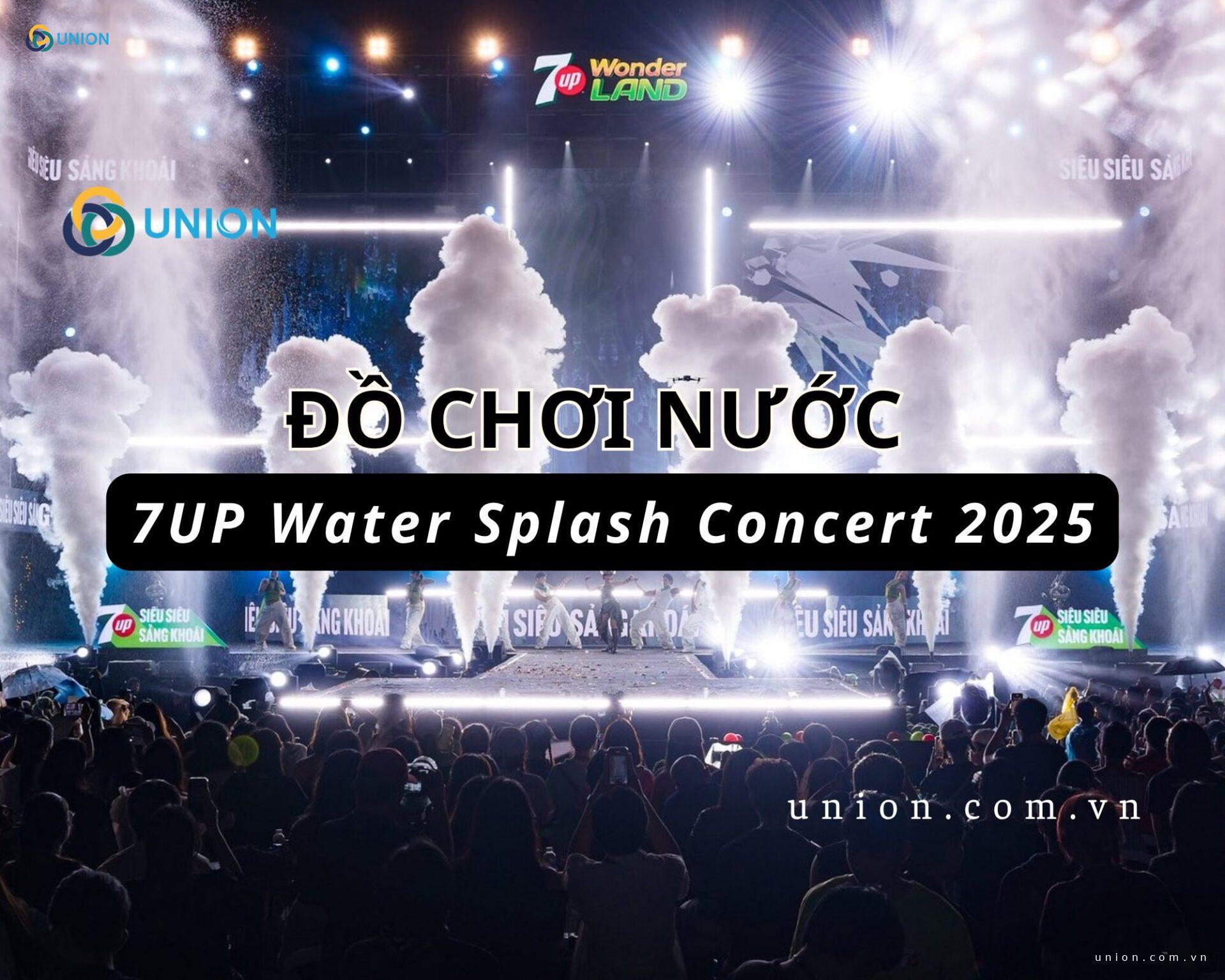 Cheap moment ngay những khoảnh khắc ĐỒ CHƠI NƯỚC cực khét tại 7UP Water Splash Concert 2025