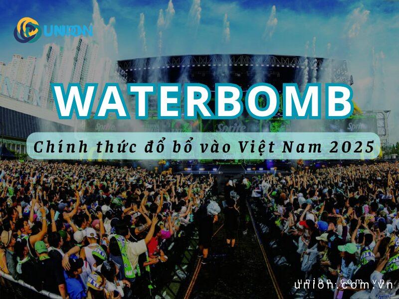 Waterbomb “xác nhận” đổ bộ về Việt Nam 2025 hứa hẹn sẽ ướt hơn bao giờ hết