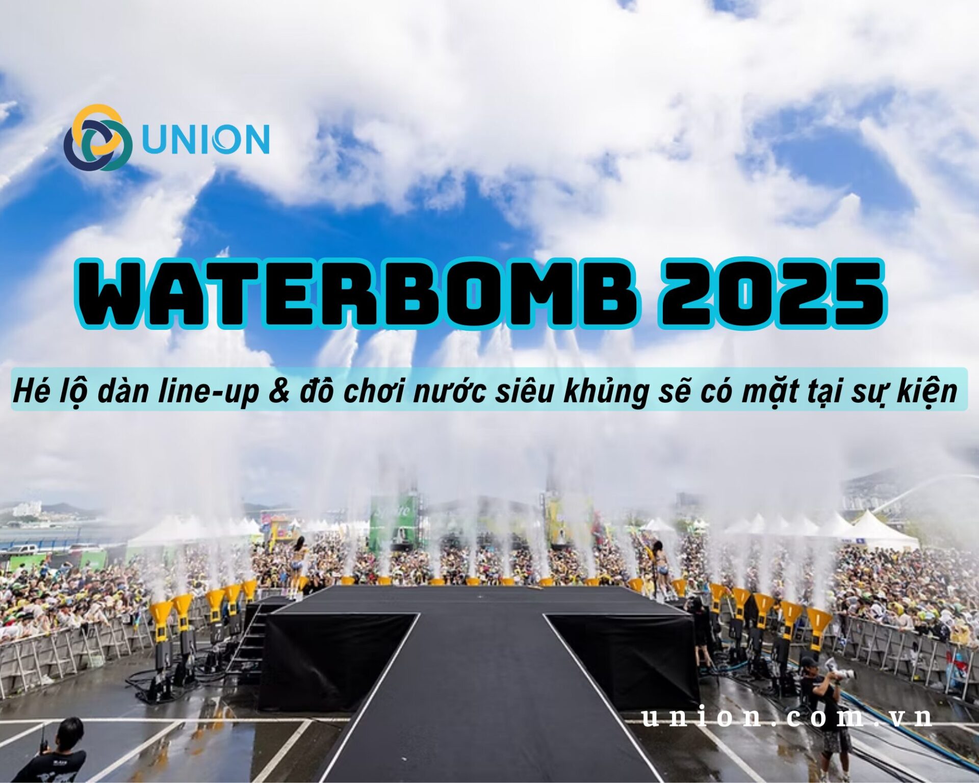 Waterbomb 2025 đang dần hé lộ dàn line-up siêu khủng & ĐỒ CHƠI NƯỚC có 1-0-2