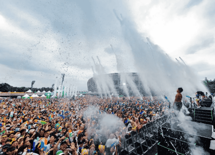 Đồ chơi nước – Điểm nhấn bùng nổ cho sự kiện EDM nhạc nước