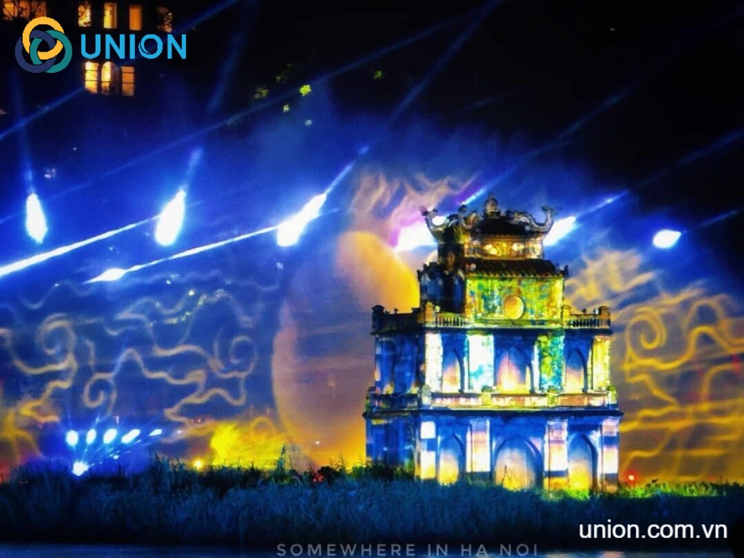 Nhạc nước 3D mapping - Bản giao hưởng tái hiện lịch sử lay động trái tim 2025 - UNION Nhạc nước 3D mapping đêm 29/8 – Khởi đầu hành trình cảm xúc