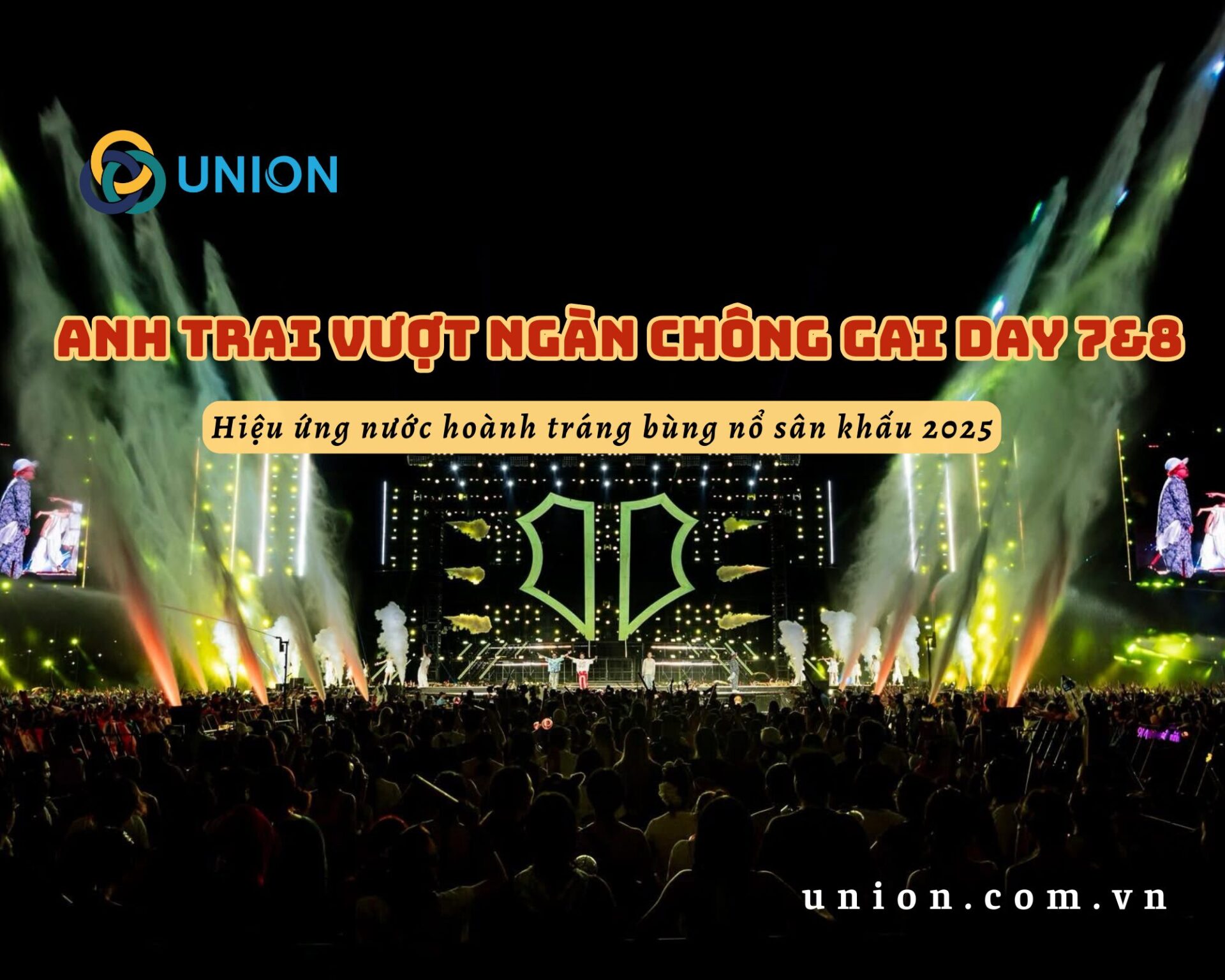 Recap ATVNCG Day 7&8: Hiệu ứng nước đỉnh cao làm bùng nổ sân khấu