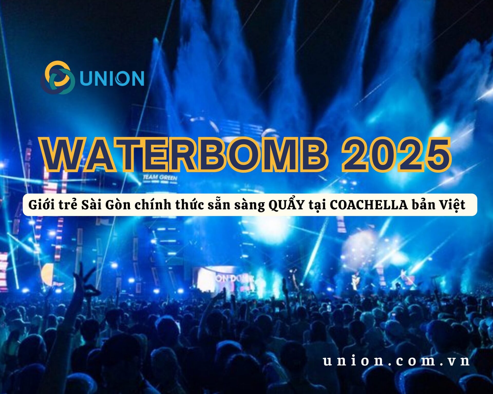 Chỉ từ 899k, giới trẻ Sài Gòn đã có thể chính thức QUẨY bung nóc tại WATERBOMB 2025