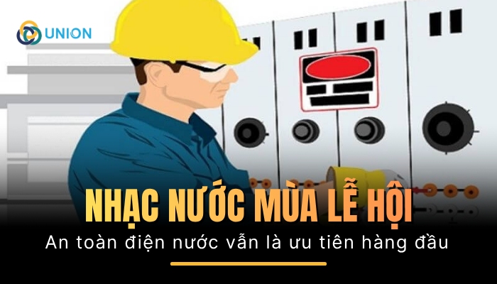 Nhạc nước mùa lễ hội cuối năm 2025 – An toàn điện nước vẫn là ưu tiên hàng đầu