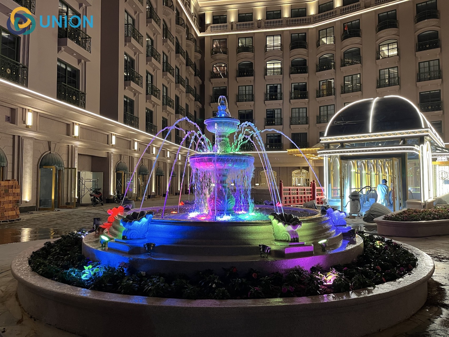 Khách sạn Hoàng Đế - Đài phun nước giữa lòng châu Âu 2025 - UNION Tổng quan dự án đài phun nước tại khách sạn Hoàng Đế - Đà Lạt