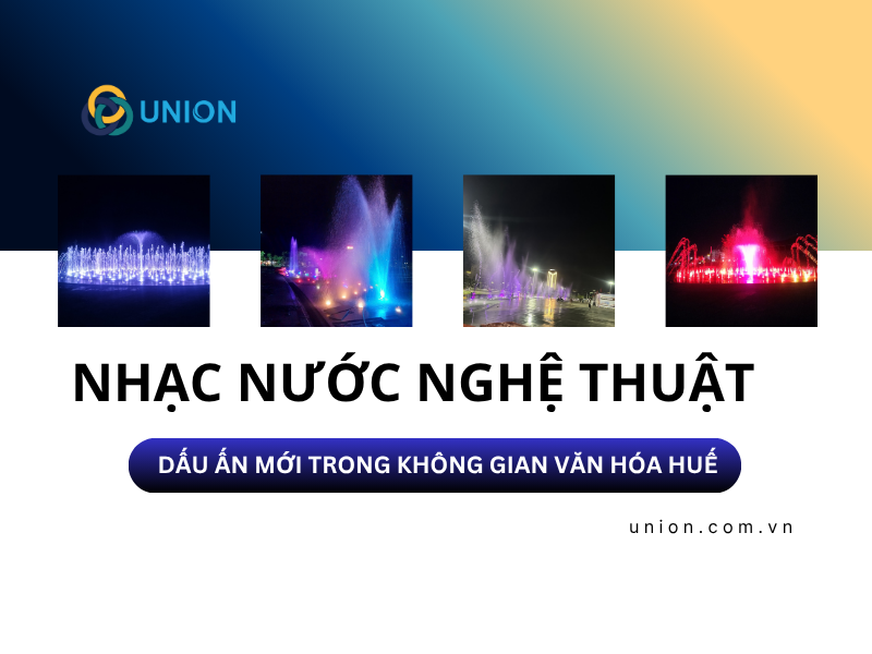 Nhạc nước nghệ thuật – Top#1 dấu ấn mới trong không gian văn hóa Huế 2025