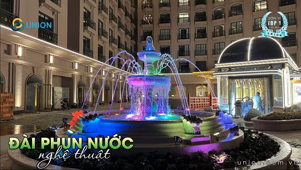 Thông tin chi tiết dự án đài phun nước khách sạn hoàng đế 2025