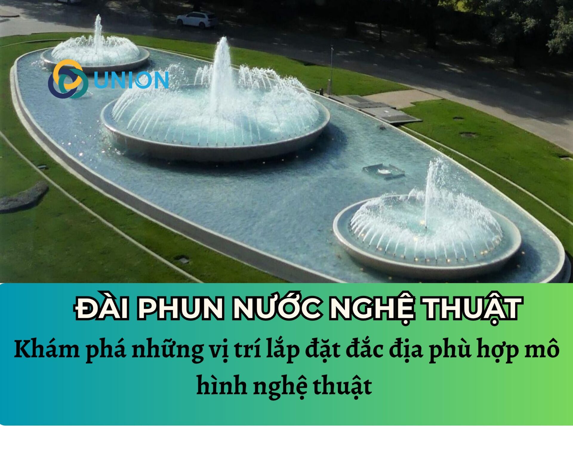 Khám phá đài phun nước nghệ thuật thường lắp đặt ở đâu? 
