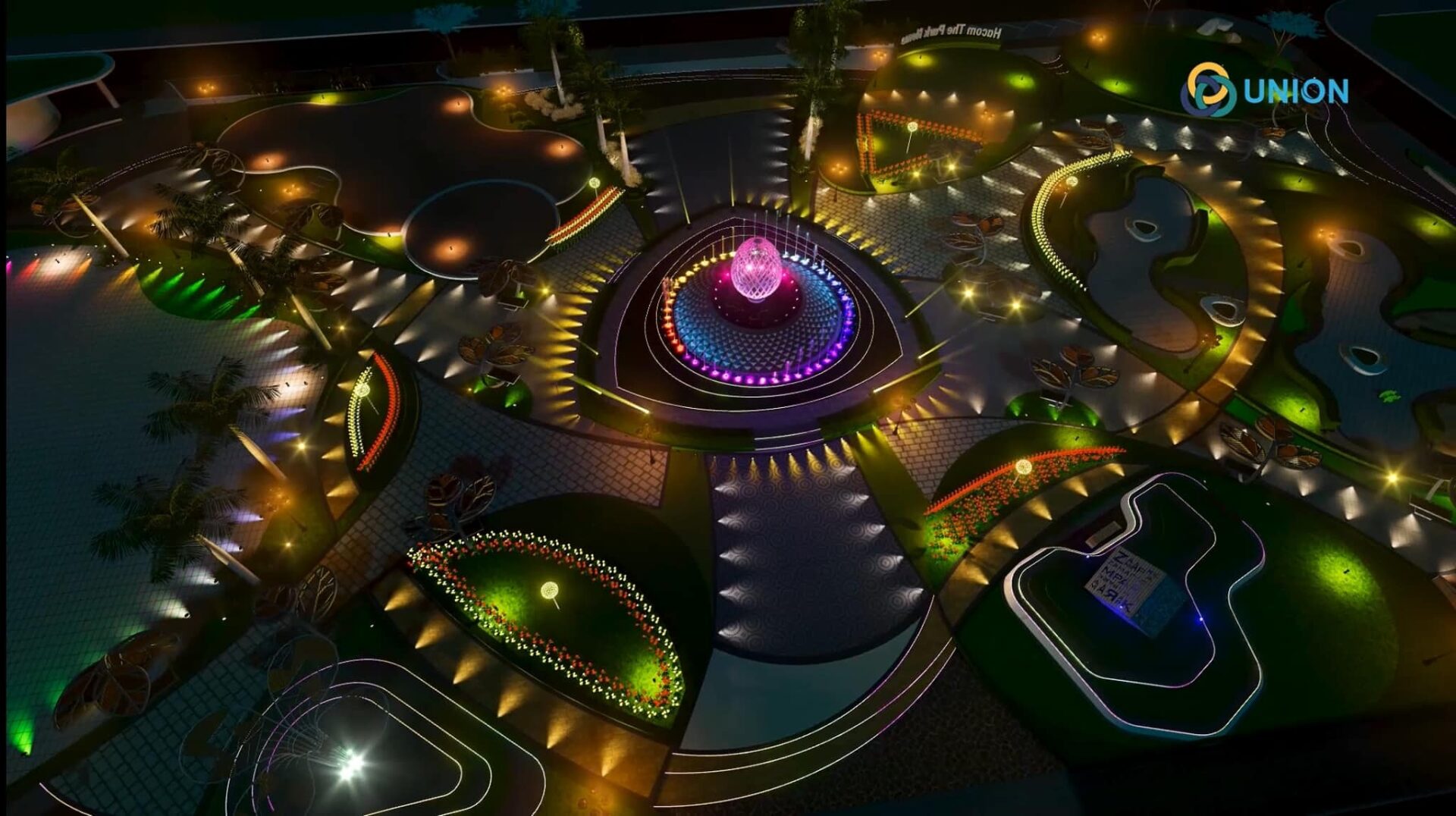 Quy trình sáng tạo và triển khai ý tưởng chiếu sáng nghệ thuật tại UNION