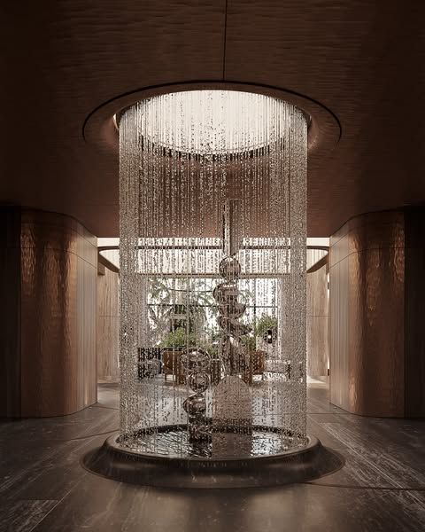 BEST đơn vị cho thuê màn nước trang trí sự kiện cuối năm 2025 - UNION Màn nước trang trí – Điểm nhấn hoành tráng cho sự kiện cuối năm