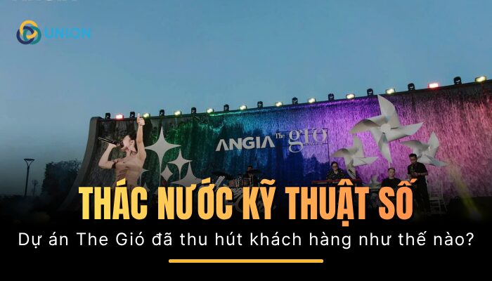 Thác nước kỹ thuật số tại dự án The Gió đã thu hút khách hàng như thế nào?