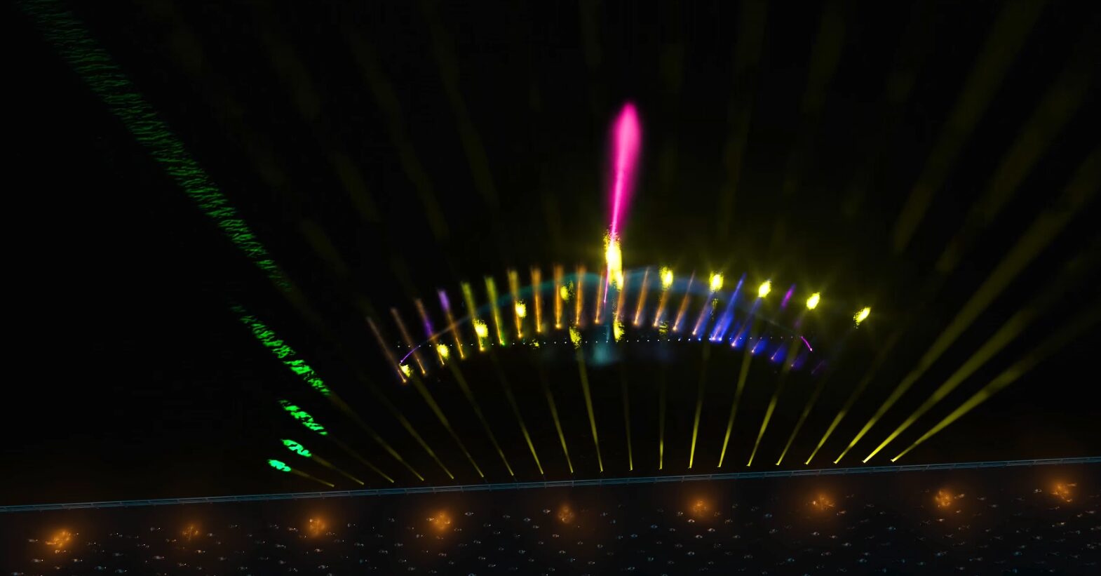 3D Animation trong thiết kế các yếu tố đặc biệt của nhạc nước