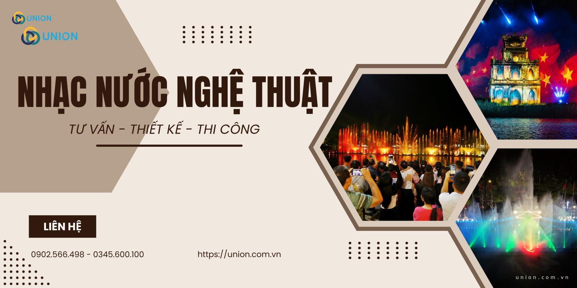 Quy trình [TRỌN GÓI] cho thuê nhạc nước nghệ thuật cuối năm 2025