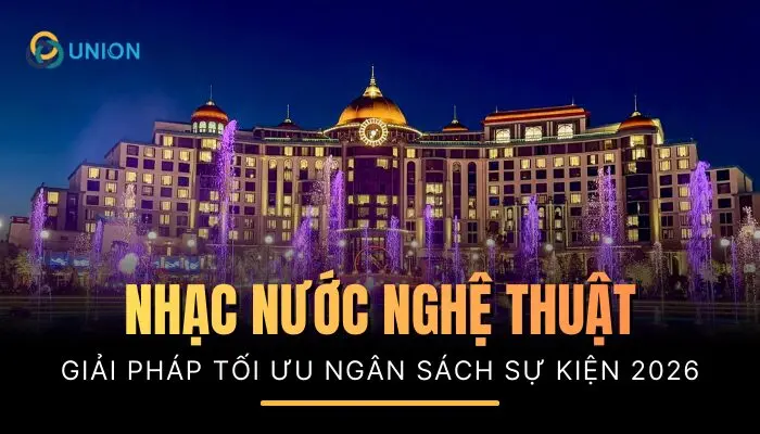 Cho thuê nhạc nước nghệ thuật – Giải pháp tối ưu ngân sách cho các sự kiện 2025