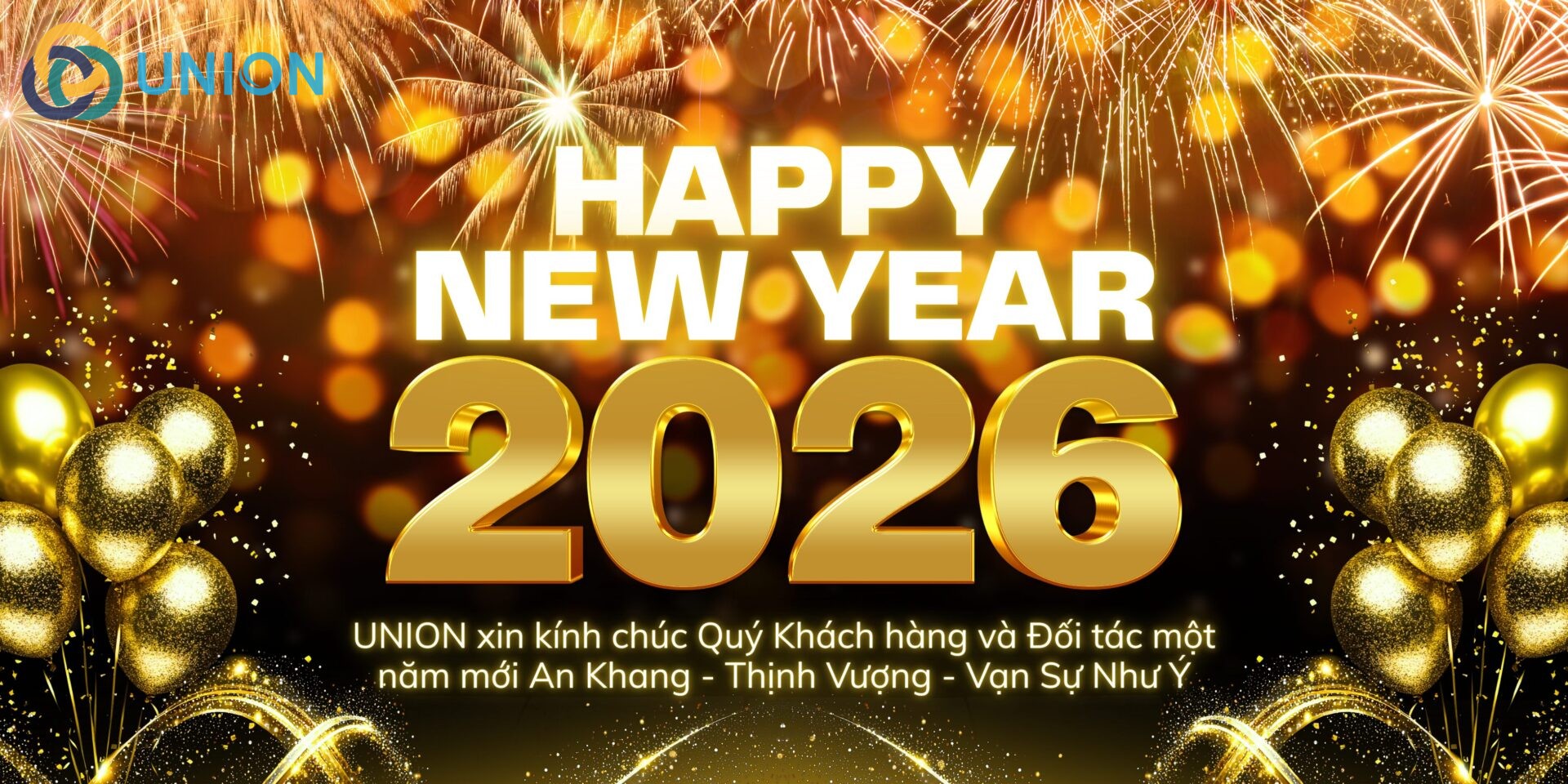Chúc mừng năm mới Bính Ngọ 2026 - UNION