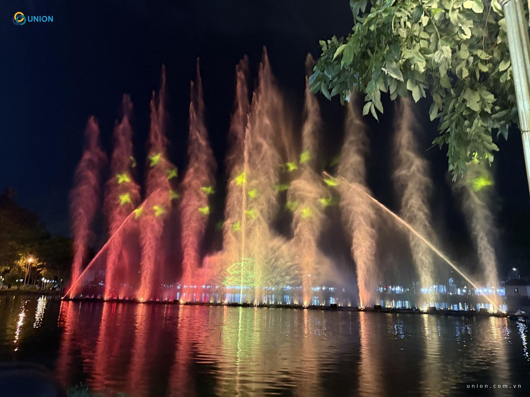 Cấu trúc thủy lực trong sân khấu và cảnh quan