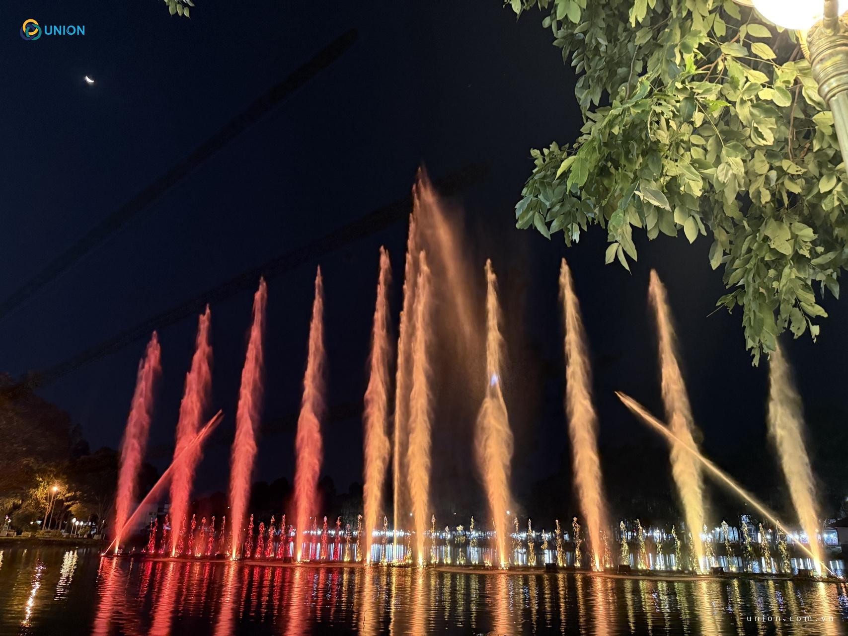 Nâng cấp công nghệ nhạc nước nghệ thuật theo nhu cầu riêng của từng khách hàng