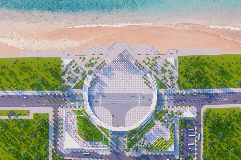 Nhạc nước âm sàn – Điểm nhấn hiện đại tại Quảng trường Tam Thắng