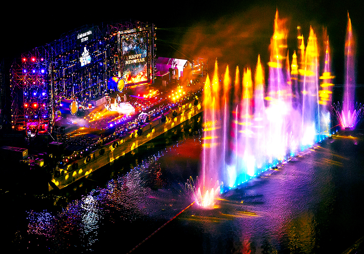 Cho thuê nhạc nước nghệ thuật theo yêu cầu của khách hàng