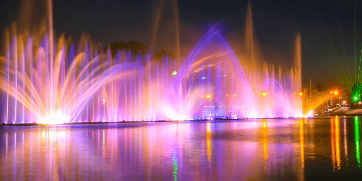 Cho thuê nhạc nước phù hợp mô hình cảnh quan