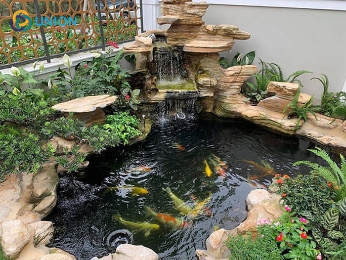 Đài Phun Nước Hồ Cá Koi