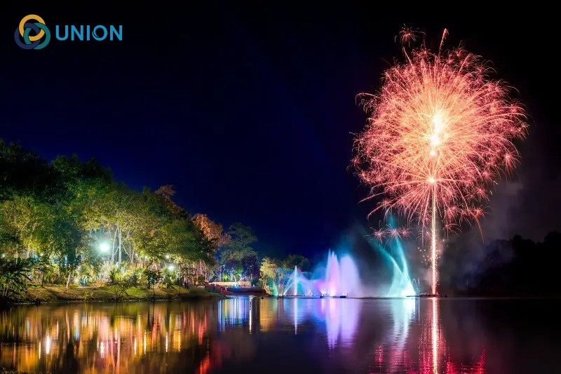 Nhạc nước nghệ thuật phụ thuộc vào thiết bị nhạc nước