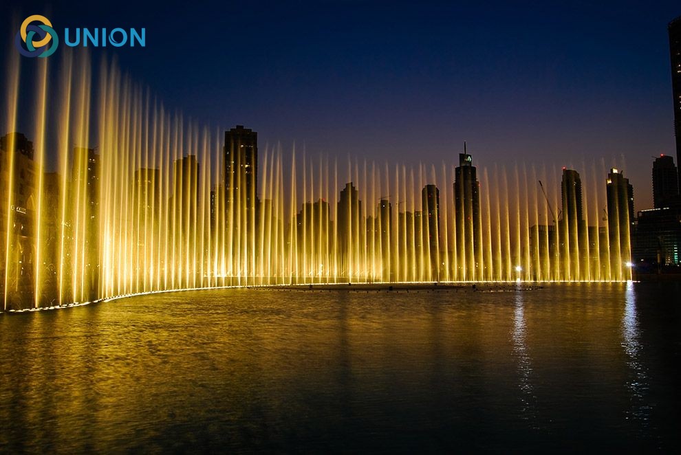 Nhạc nước nghệ thuật đón đầu xu thế phát triển của ngành giải trí - UNION Xu hướng ứng dụng trong cảnh quan hiện đại