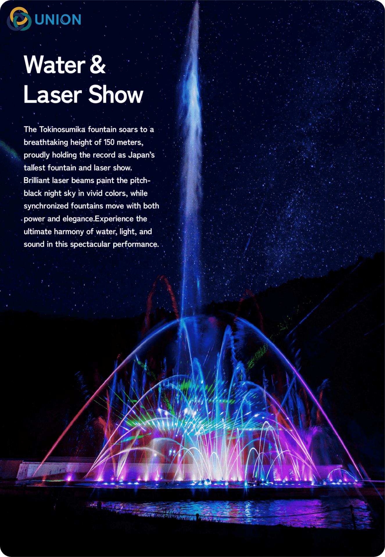 Các công trình nhạc nước tiêu biểu 2025