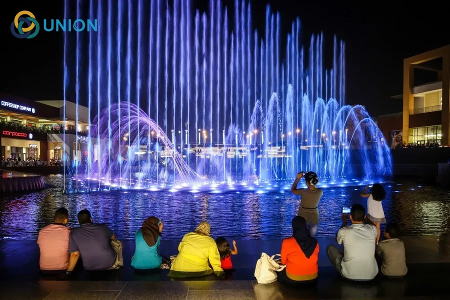 Mô phỏng ý tưởng nhạc nước nghệ thuật dưới 3D animation ấn tượng - UNION Mô phỏng ý tưởng nhạc nước nghệ thuật bằng công nghệ 3D animation