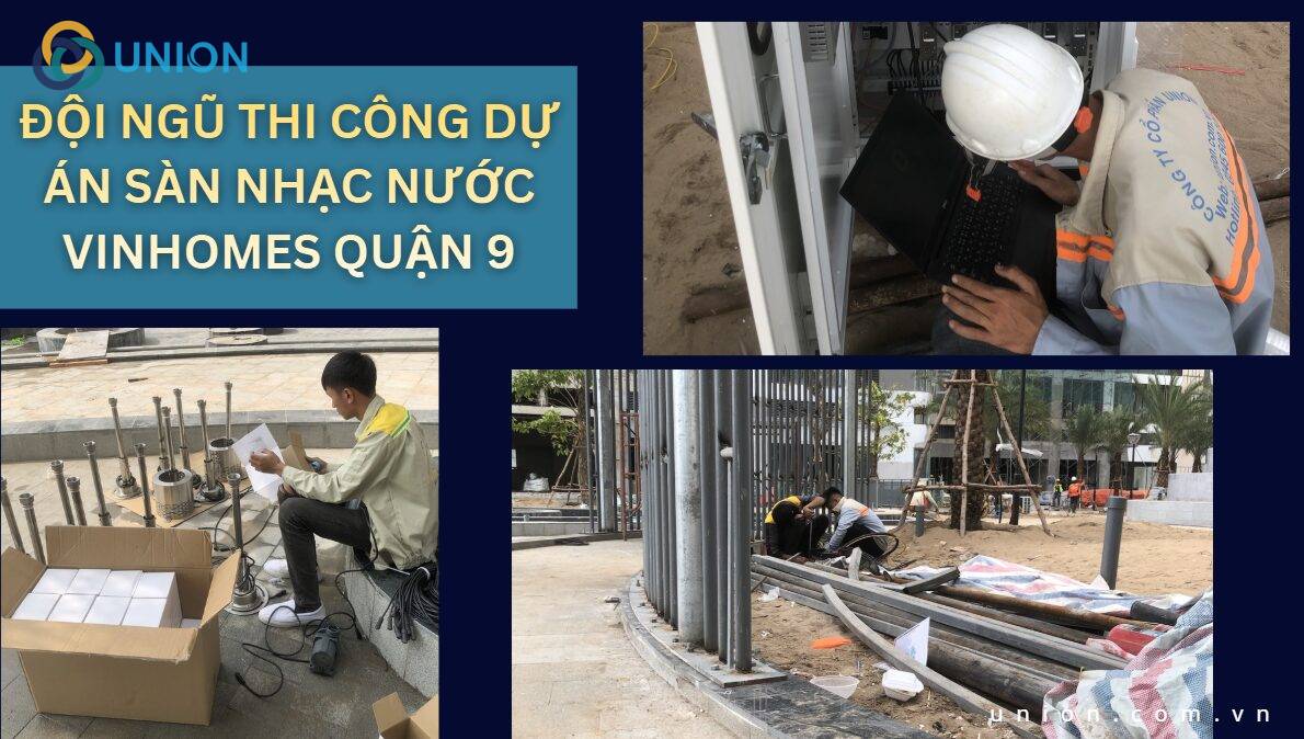 Đội ngũ thi công dự án chuyên nghiệp tại Vinhomes Quận 9