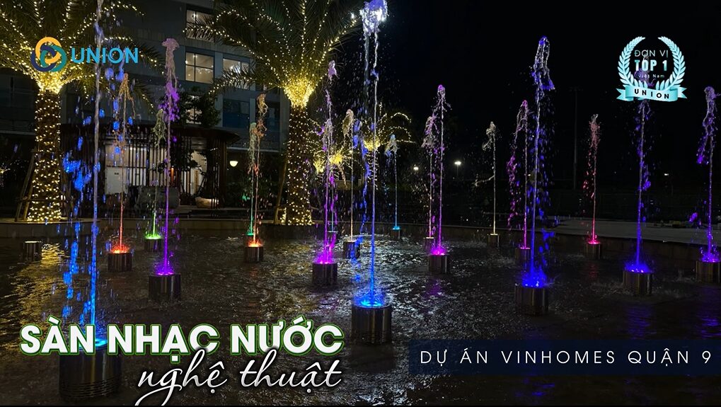 Vai trò của sàn nhạc nước trong quy hoạch không gian cao cấp