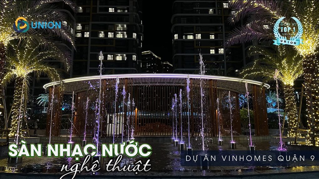 Giá trị mà sàn nhạc nước Vinhomes mang lại