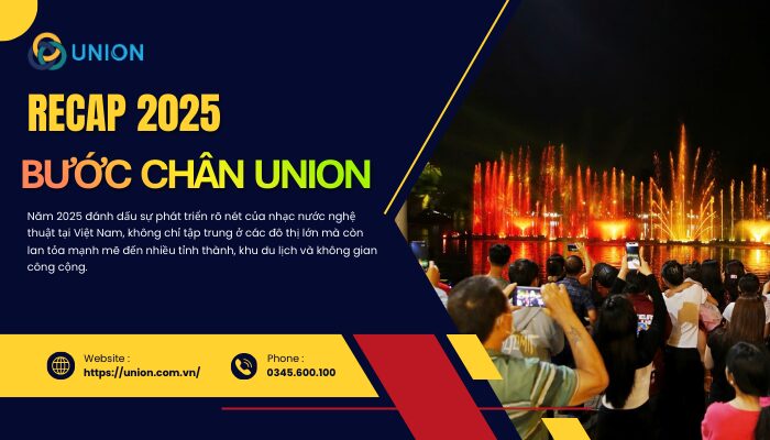 Nhìn lại hành trình nhạc nước nghệ thuật trong năm 2025