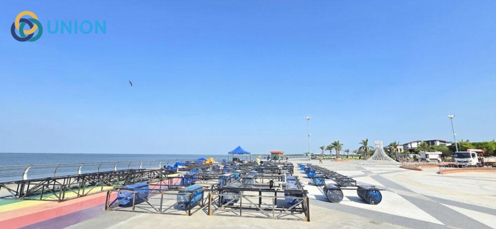 UNION đang triển khai thi công dự án nhạc nước nghệ thuật tại Kiên Giang tết Bính Ngọ 2026