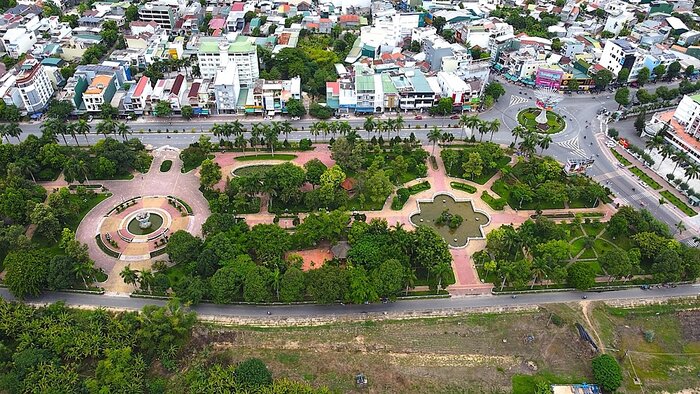 Cập nhật tiến độ thi công dự án sàn nhạc nước nghệ thuật tại Quảng Ngãi - UNION Phương án phát triển cảnh quan công viên Ba Tơ - Quảng Ngãi