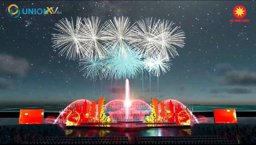 Thiết kế nhạc nước trên nền 3D Animation và mô phỏng trình diễn