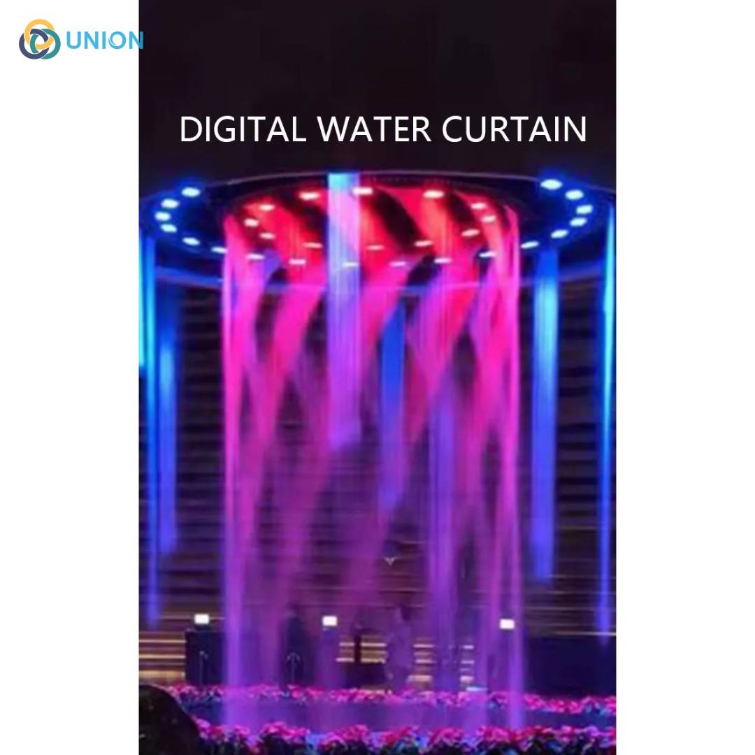 Dịch vụ cho thuê màn nước tròn nghệ thuật cho sự kiện 2026 - UNION Xu hướng ứng dụng màn nước tròn trong sự kiện hiện đại