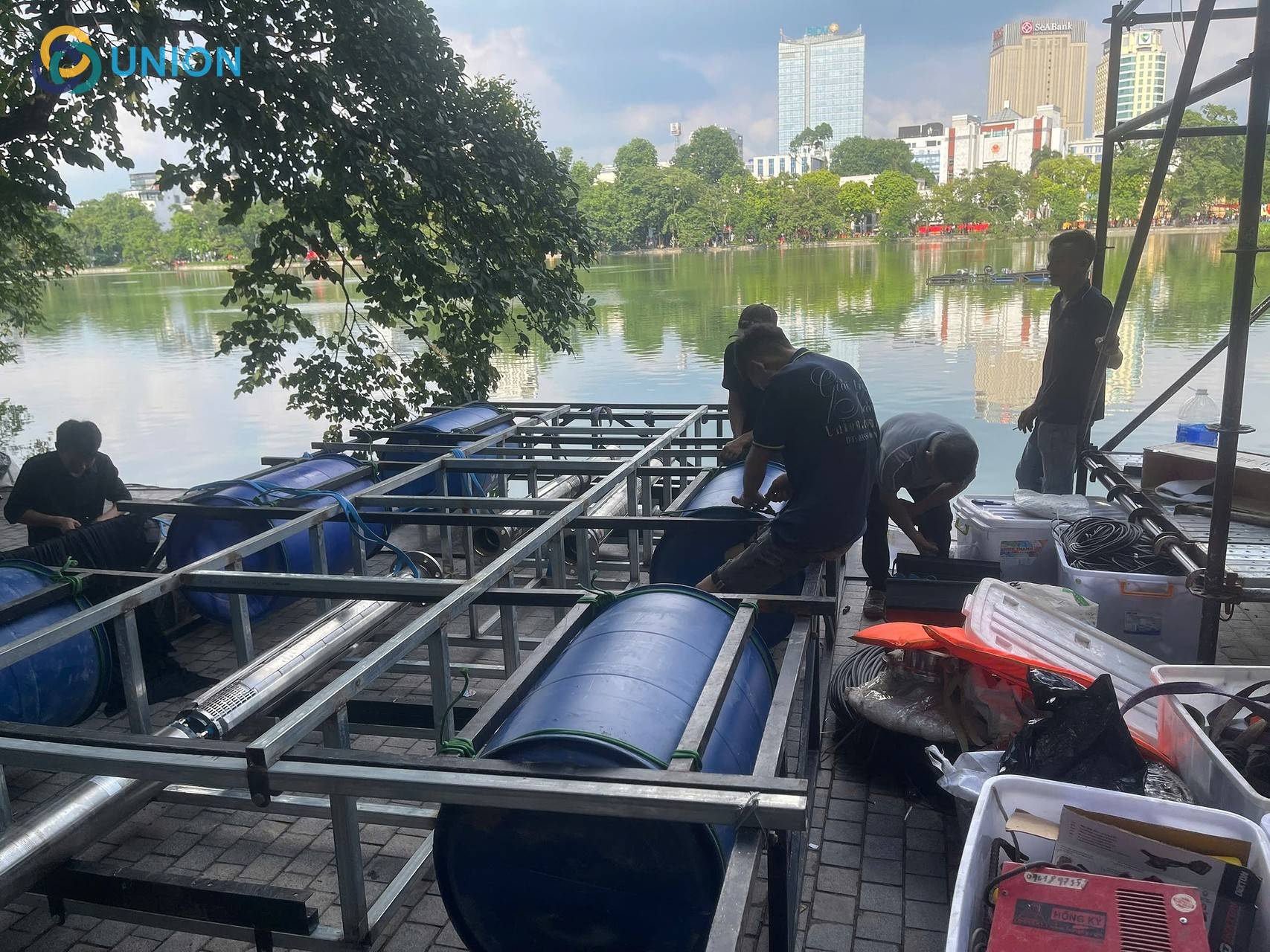 Nhạc nước nghệ thuật - Top#1 phương án chương trình sự kiện 30/4 - UNION Chủ động thi công, lắp đặt và bàn giao nhanh chóng