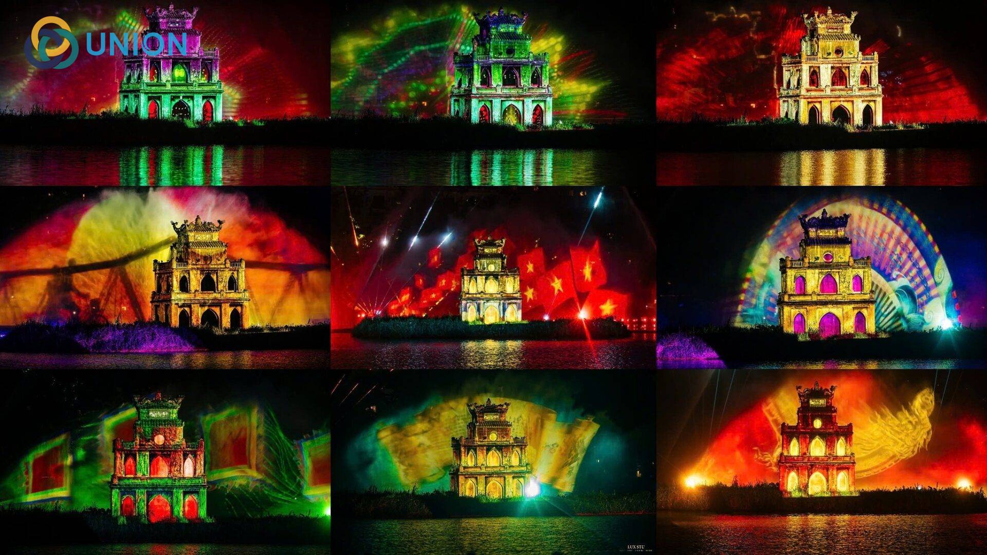 Biểu diễn nhạc nước nghệ thuật kết hợp laser ấn tượng nhất 2026 - UNION Kịch bản trình diễn nhạc nước nghệ thuật – yếu tố quyết định sức hút
