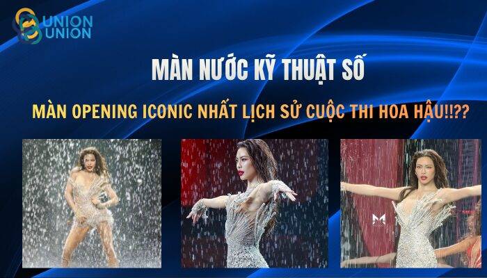 Màn nước tròn kỹ thuật số trở thành Opening ICONIC nhất lịch sử MGT 2026