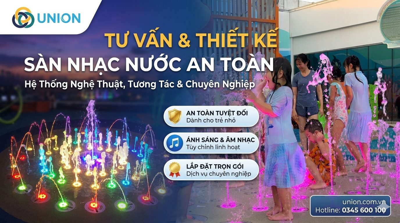 Tư vấn thiết kế mẫu sàn nhạc nước an toàn cho trẻ [MỚI NHẤT] 2026
