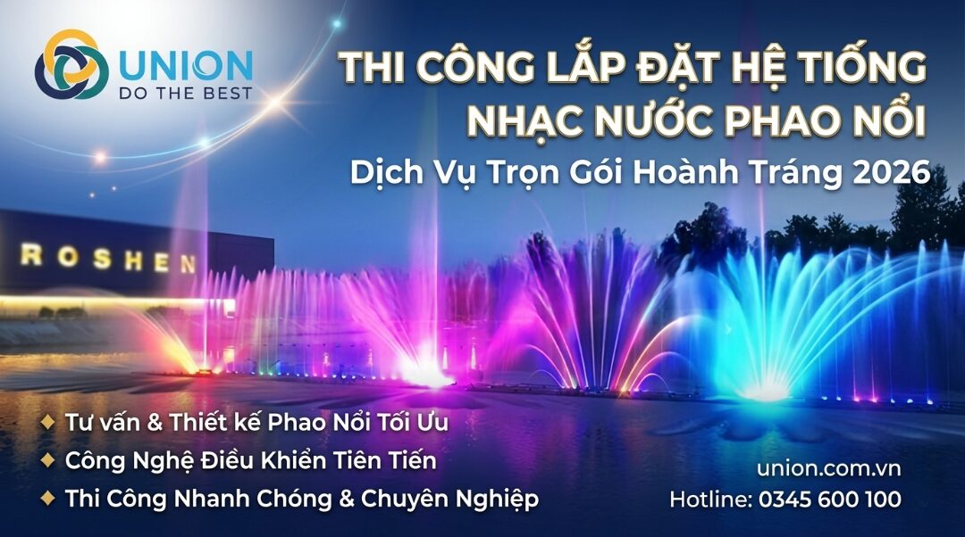 Hệ thống nhạc nước phao nổi - Đặc điểm và tư vấn chi tiết 2026
