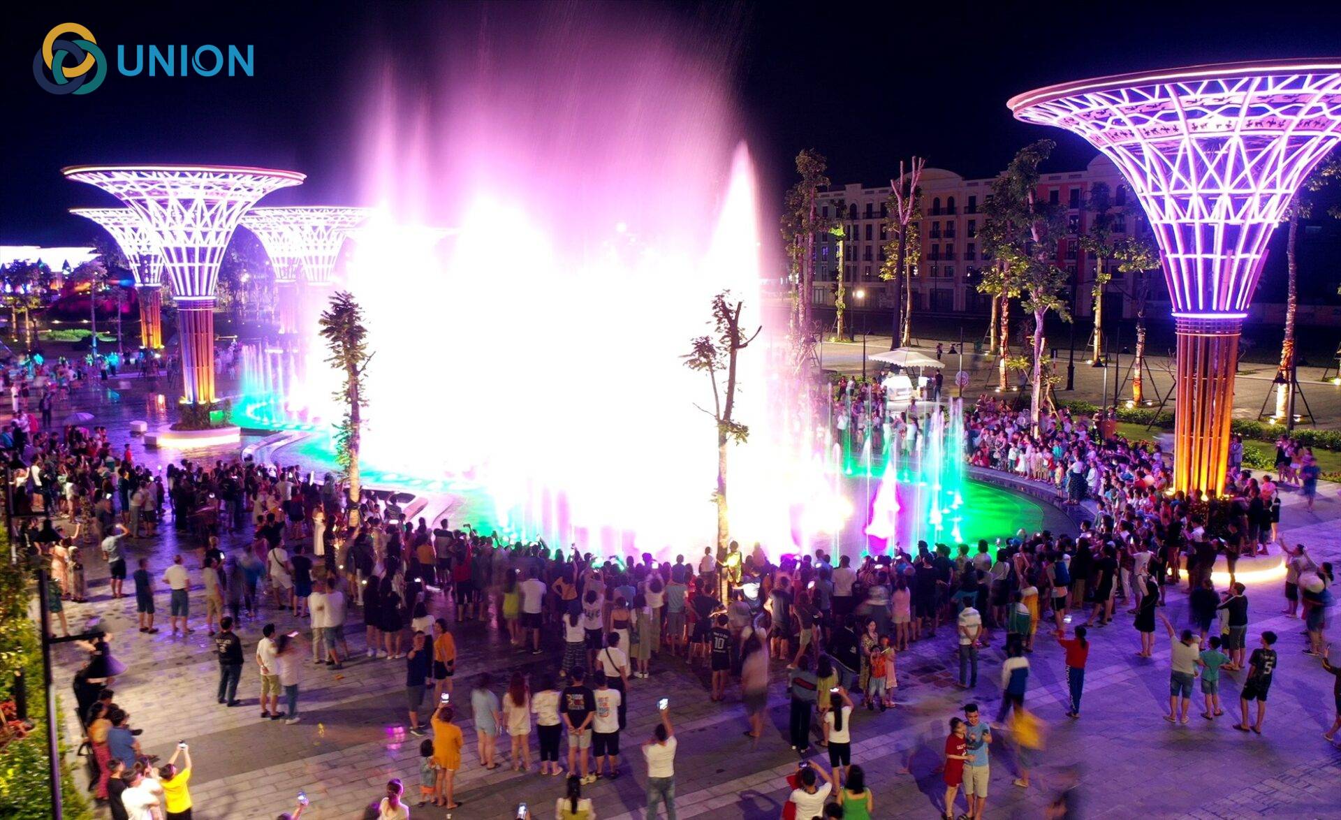 Sàn nhạc nước tương tác thu hút khách du lịch tại quảng trường - UNION Sàn nhạc nước tương tác – Điểm nhấn mới tại các quảng trường du lịch hiện đại