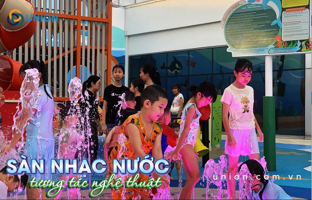 Giải pháp triển khai sàn nhạc nước tương tác