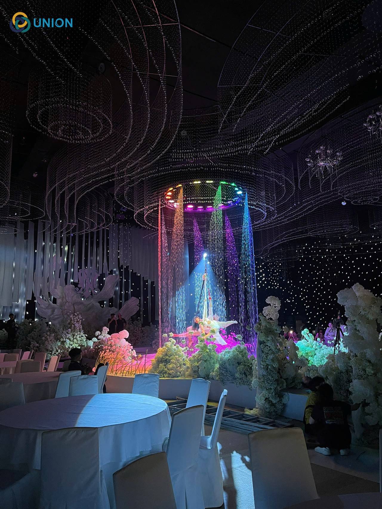 Màn nước tròn kỹ thuật số trở thành Opening ICONIC nhất lịch sử MGT 2026 - UNION Sự kết hợp giữa công nghệ – nghệ thuật – trình diễn tạo nên chuẩn mực mới