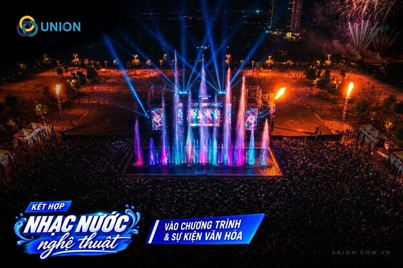 Nhạc Nước Lễ Hội Là Gì? Vì Sao Địa Phương Nên Đầu Tư - UNION nhac-nuoc-nghe-thuat-vao-chuong-trinh-su-kien-van-hoa